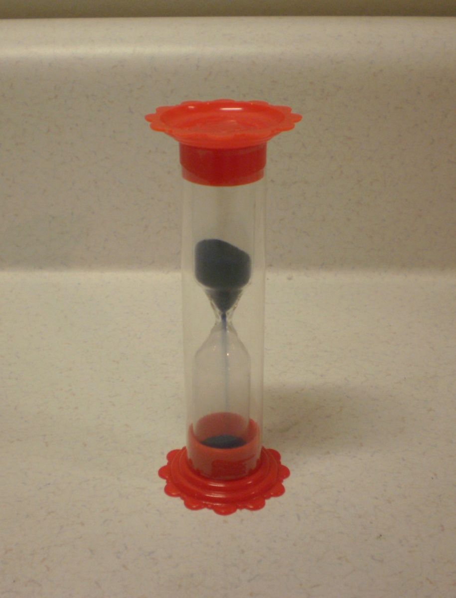 Milton Bradley CELEBRITY TABOO Game SAND TIMER Replacement Parts