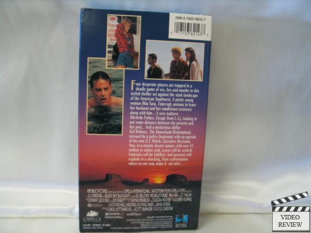 Black Day Blue Night VHS Gil Bellow MIA Sara 017153621433