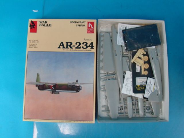  Airplane Plane Skymaster Curtiss P6E AR 234+Sabre Jet Tamiya Glencoe