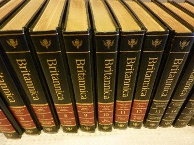 Complete 32 Volume Encyclopedia Britannica 1987 15th Ed Macropaedia