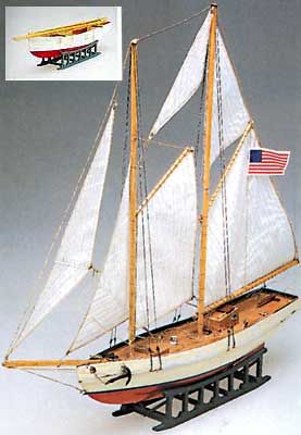 Mamoli Goleta Wood Model Scale Boat SHIP Kit TT New