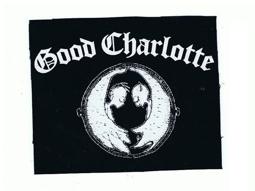 New Genuine Good Charlotte Angel Devil Patch Canvas