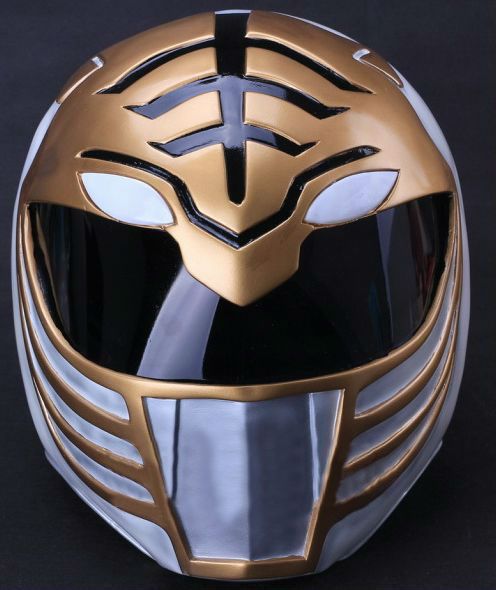 Cosplay Costume Mighty Morphin Power Rangers White Gold Ranger 1 1