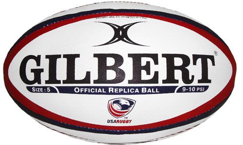 Gilbert USA Eagles Rugby Ball Size 5 New