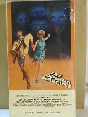 Domino Principle 1980 Gene Hackman RARE MVC VHS