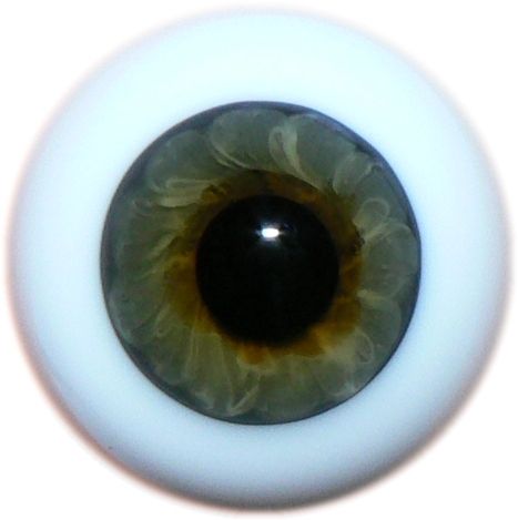 Reborn Dolls Real Glass Eyes Color 55 Topaz 22 Mm