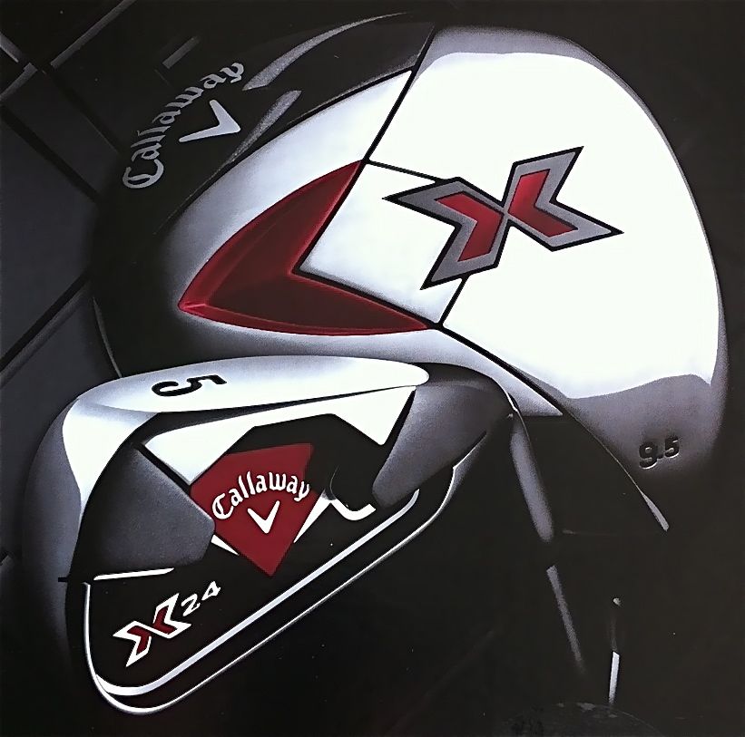 HOT New CALLAWAY X24 11 Piece Golf Club HYBRID Set 10.5 + 4 Callaway