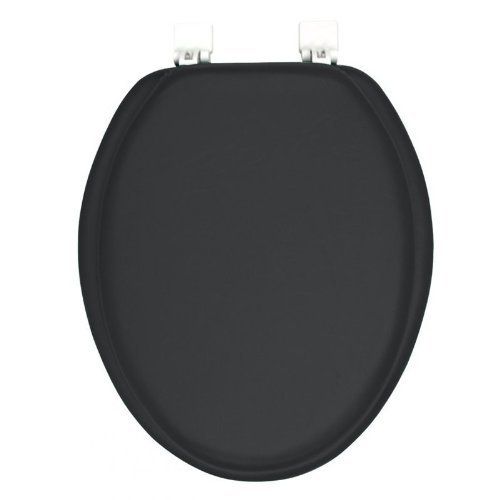 Ginsey Classique Elongated Soft Toilet Seat Black