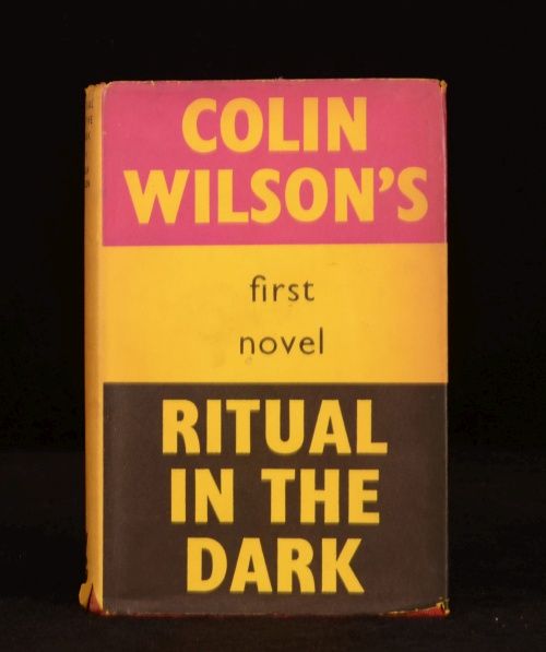 1960 Ritual in The Dark Colin Wilson First Edition with Dustwrapper