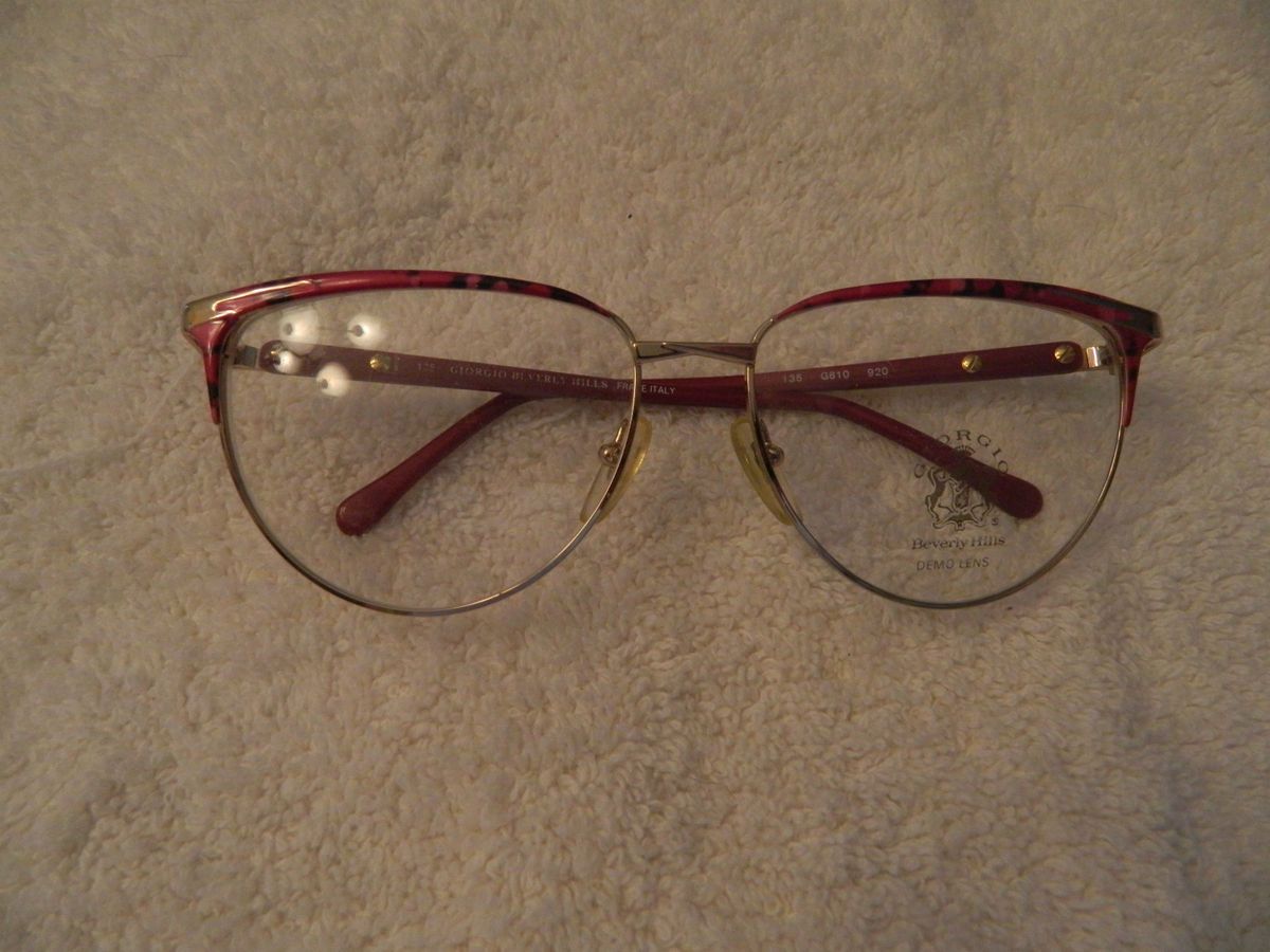 Giorgio Beverly Hills Eyeglass Frames ITALY135 G810 920