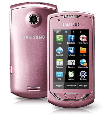 Brand New Samsung S5620 Monte Pink Unlocked 3G WiFi GPS