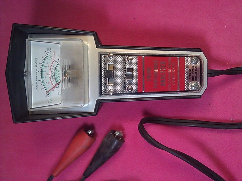 Vintage Dixson Grand Junction 81501 Engine Performance Analyzer