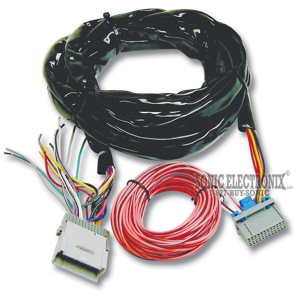  GM06B 2000 Up GMC Car Stereo GM Class II Radio Relocation Wire Harness