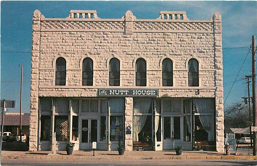 TX Granbury The Nutt House Town View Very Early T52247