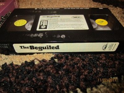  Beguiled VHS 1970 Video   CLINT EASTWOOD 1983 Geraldine Page Civil War