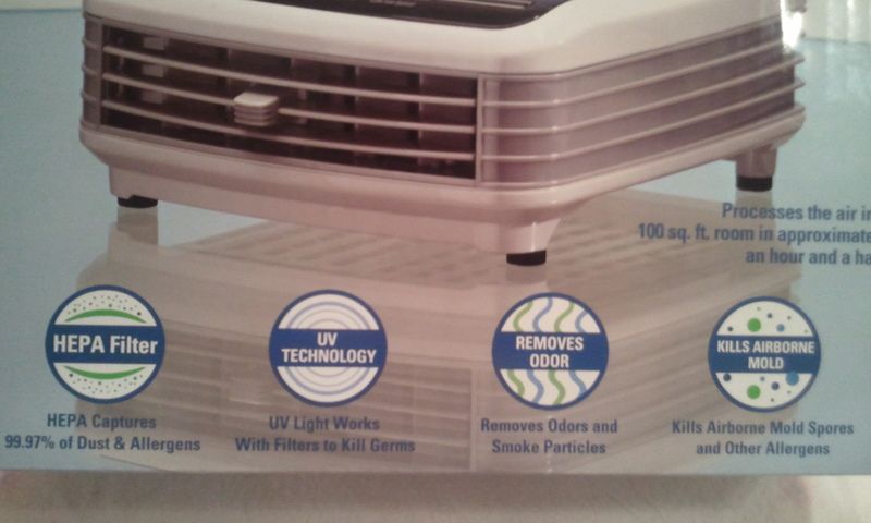 Germguardian Table Top Air Cleaner Germ Guardian New