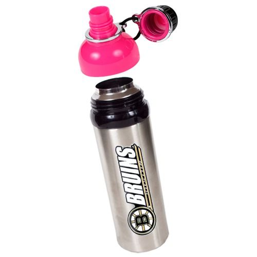 Great American Products NHL 24oz Colored Stainless Steel Water Bottle