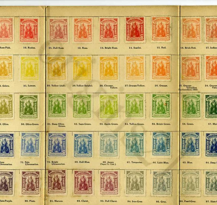 Stanley Gibbons Colour Guide for Stamp Collectors 2077