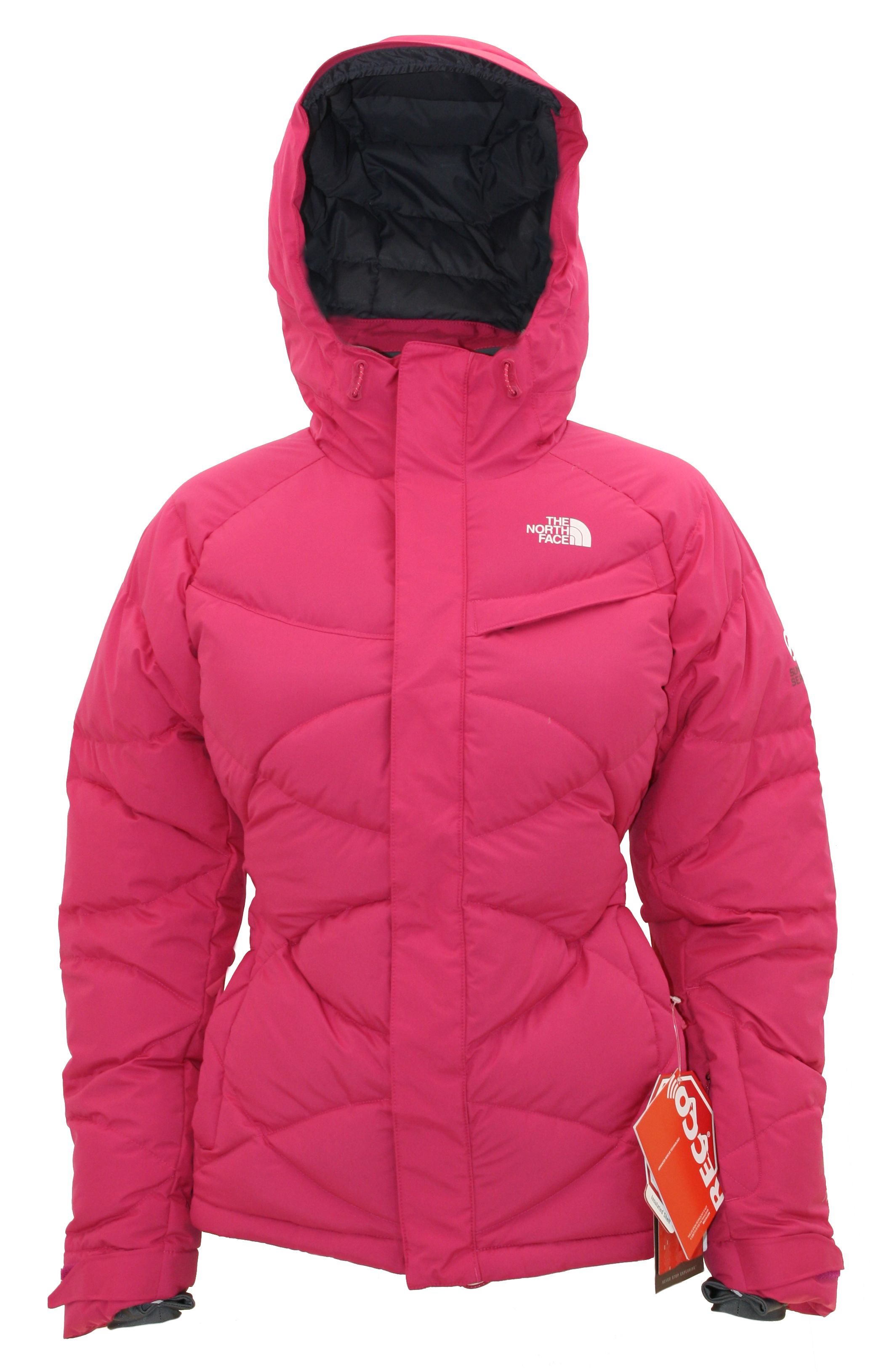  North Face Womens HELICITY DOWN WINDSTOPPER gore jacket PINK nwt sz M