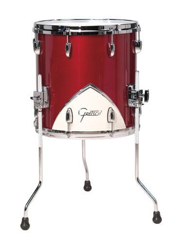 Gretsch Renown 57 Motor City Red Floor Tom Drum 14x14 with Legs RN57