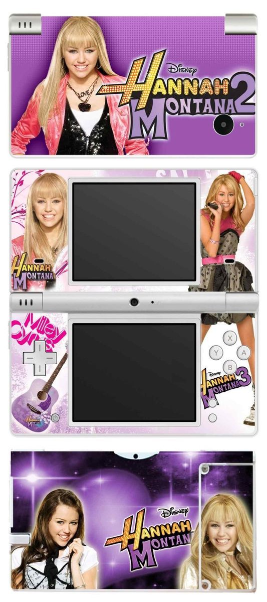 Hannah Montana 2 Vinyl Skin Sticker for Nintendo DSi