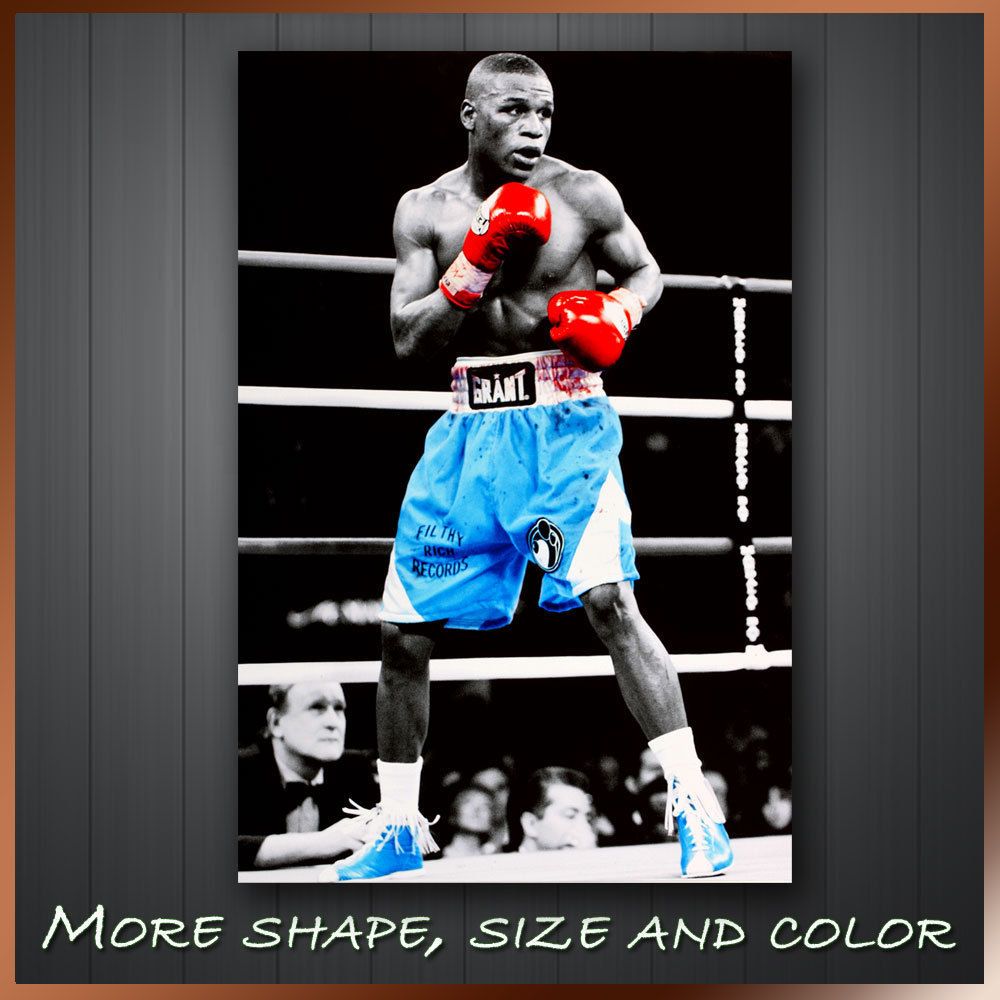 Boxing Floyd Mayweather  Modern Contemporary Sports Art Canvas