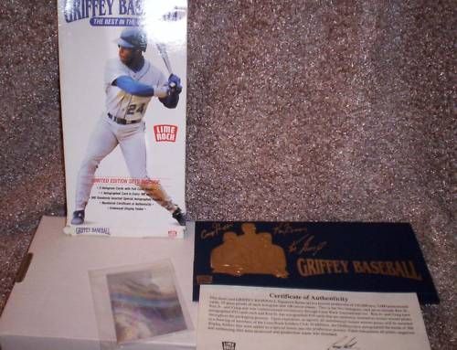 Griffey Baseball Limerock 3 Card Hologram Set