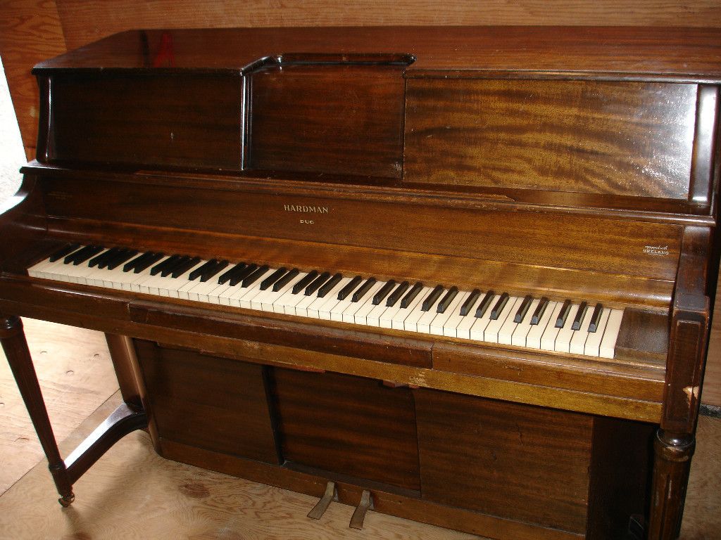 Hardman Peck Co Piano Master Play Duo 1955 1958 Upright