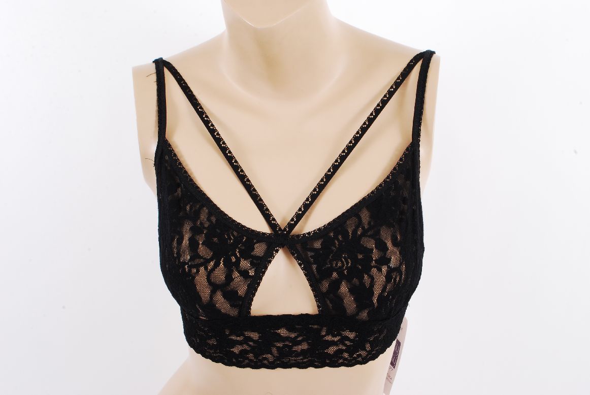 Hanky Panky Black Designer Bra M $49 0612ZBR80