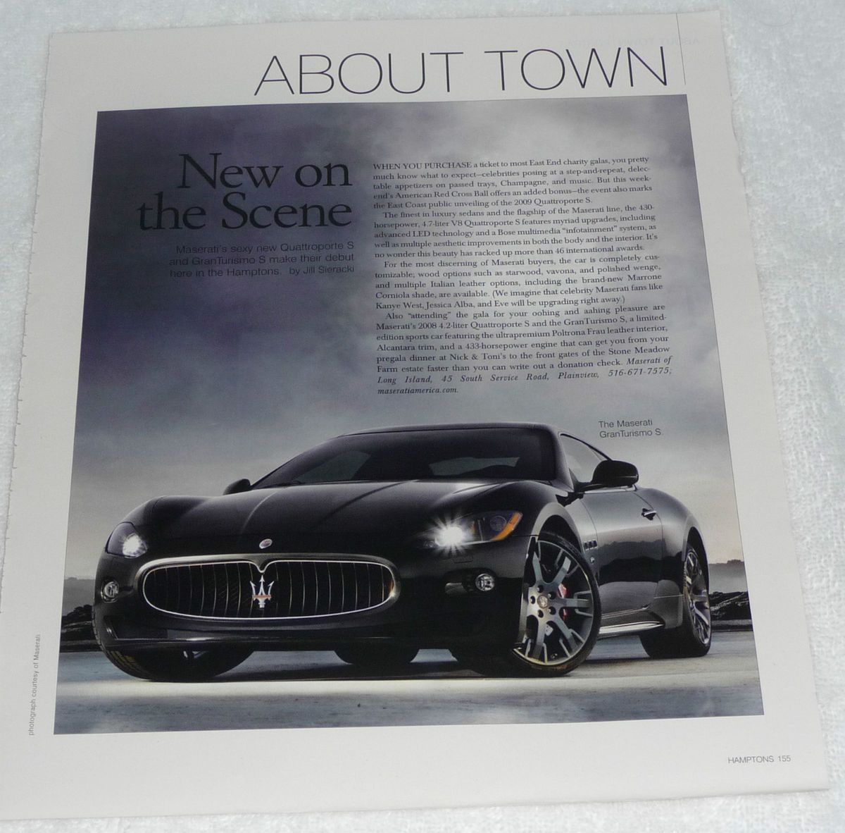 Maserati Gran Turismo s Article