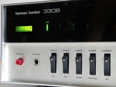 HARMAN KARDON 330B VINTAGE AMP AMPLIFIER AM(MW) FM STEREO RECEIVER