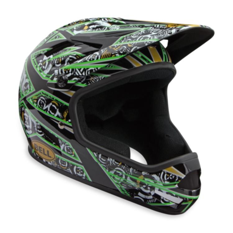 Bell Sanction Full Face Downhill Bike Helmet Green M