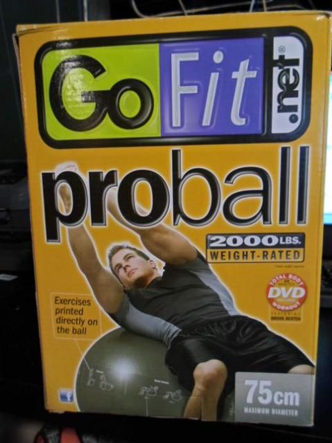 GoFit 75cm Professional Stability Ball