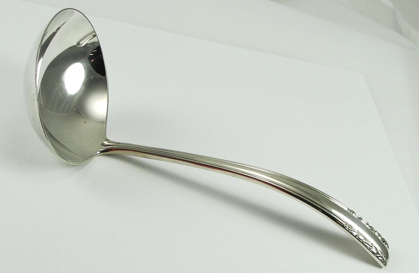 Alvin Sterling Silver Gravy Ladle Chapel Bells 1939