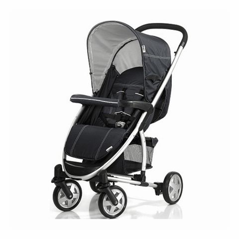 Hauck Malibu Stroller +Bassinet Travel System CHARCOAL~BRAND NEW