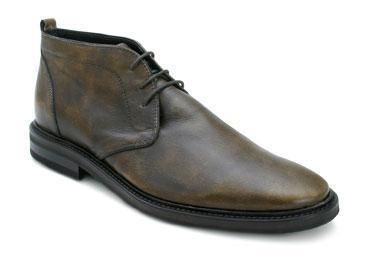 Bacco Bucci Mens Gonzalo Brown Italian Calfskin Fashion Desert Ankle