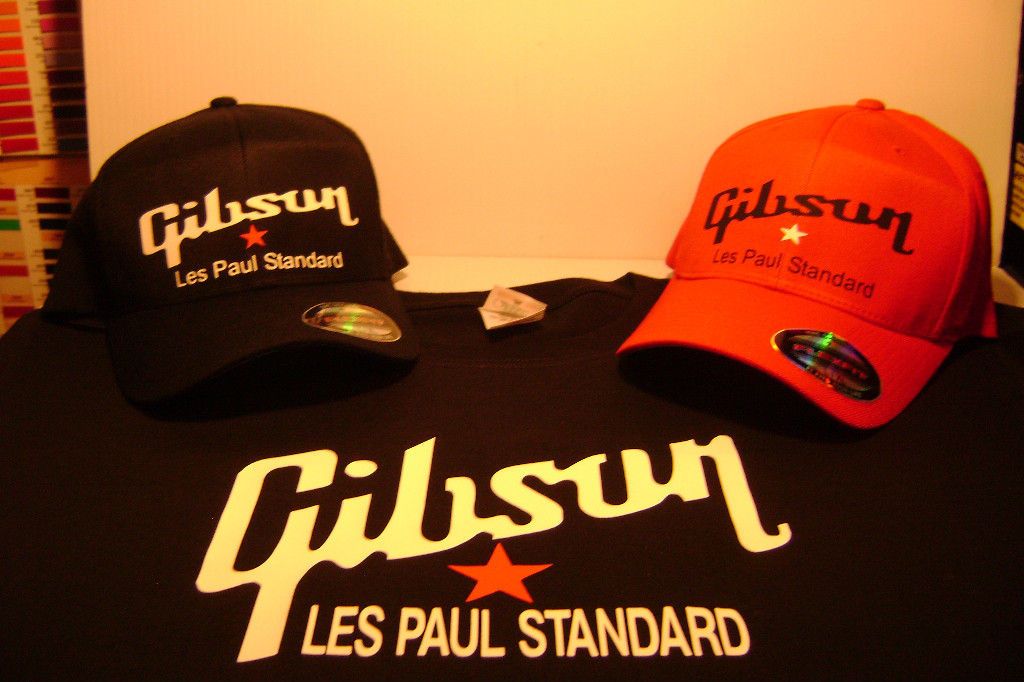 GIBSON Les Paul Standard T shirt / Flex fit cap (LONGSLEEVE)