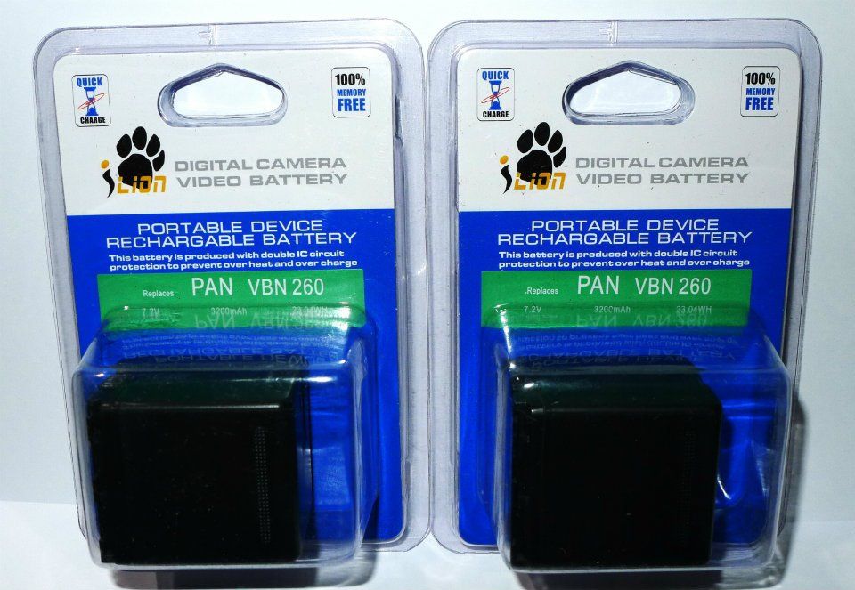  Battery Fr Panasonic TM900 HS900 SD900 X900M HC X900 VBN130