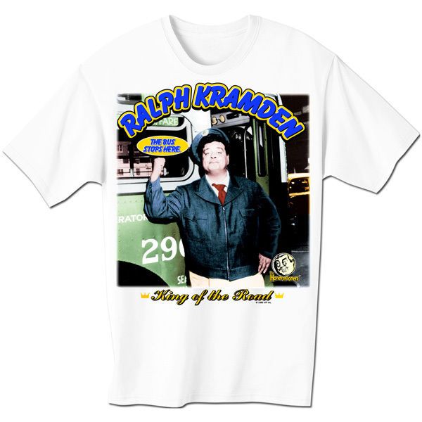 honeymooners ralph kramden t shirt new the more options size