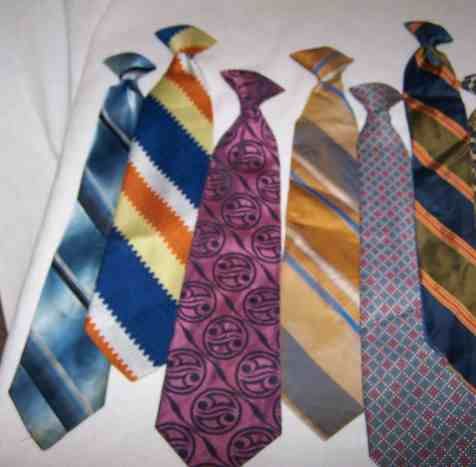 11 Vintage Neck Ties 80s Ulgy Tie Contest Clip On