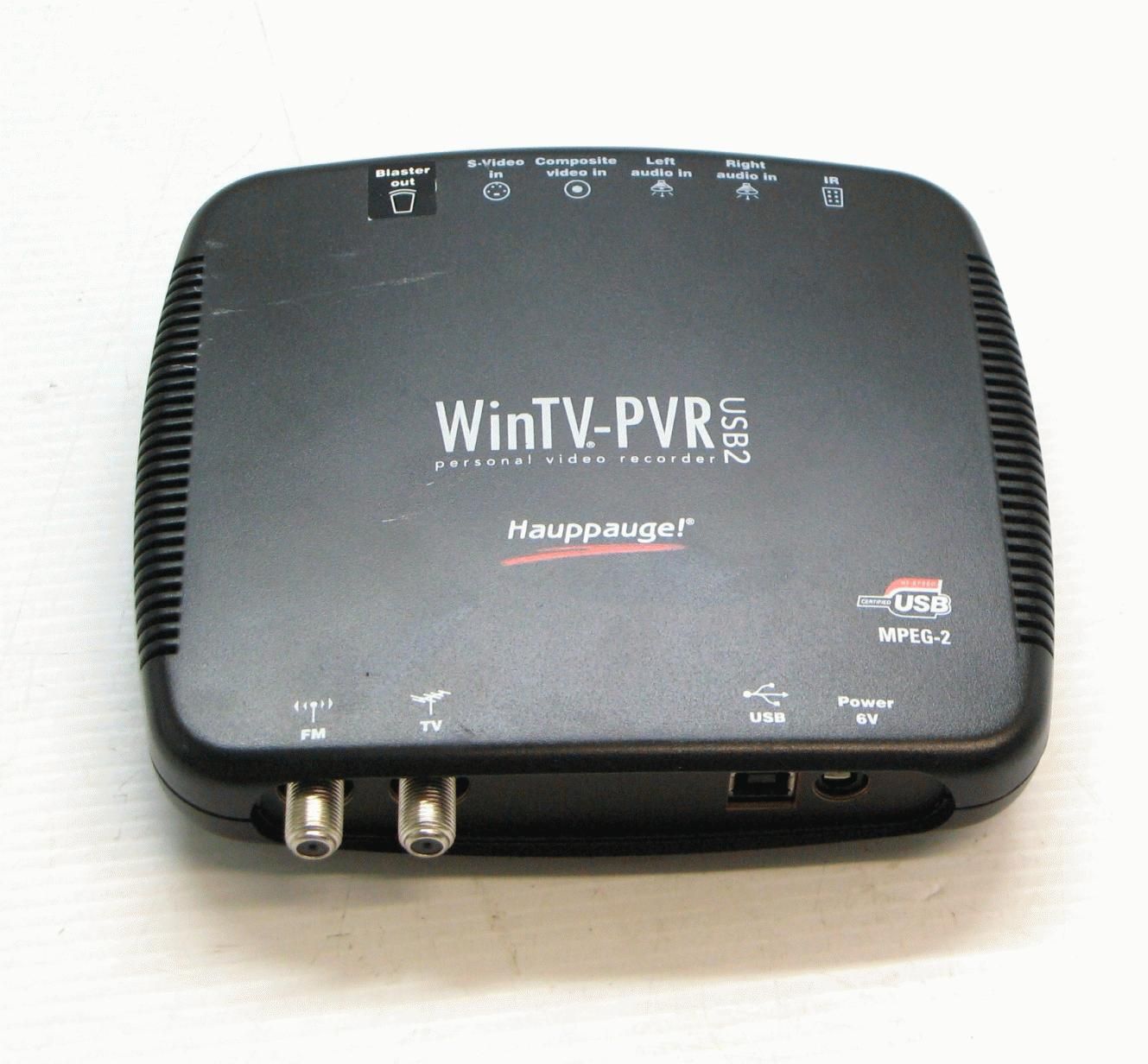 Hauppauge WinTV PVR USB 2 PVR Personal Video Recorder