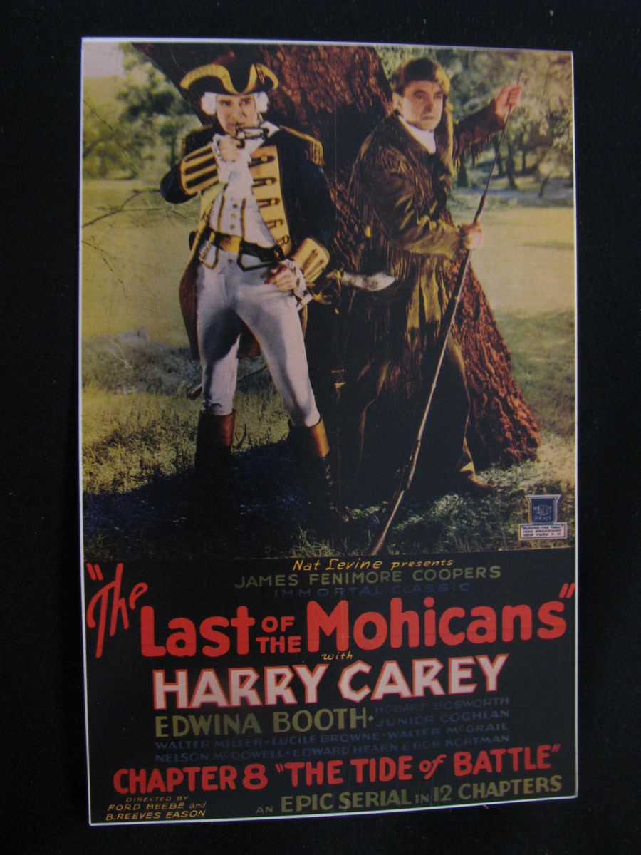 LAST OF THE MOHICANS 1932 HARRY CAREY CHAPTER 8 TIDE OF BATTLE SERIAL