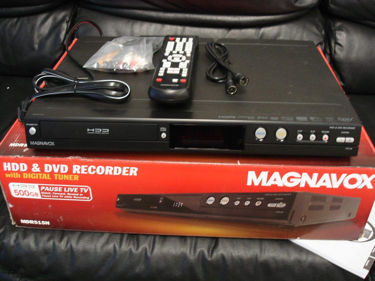  Magnavox MDR515H HD DVD Recorder