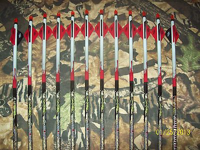 new easton bloodline crested 400 n fuse carbon arrows1 dz