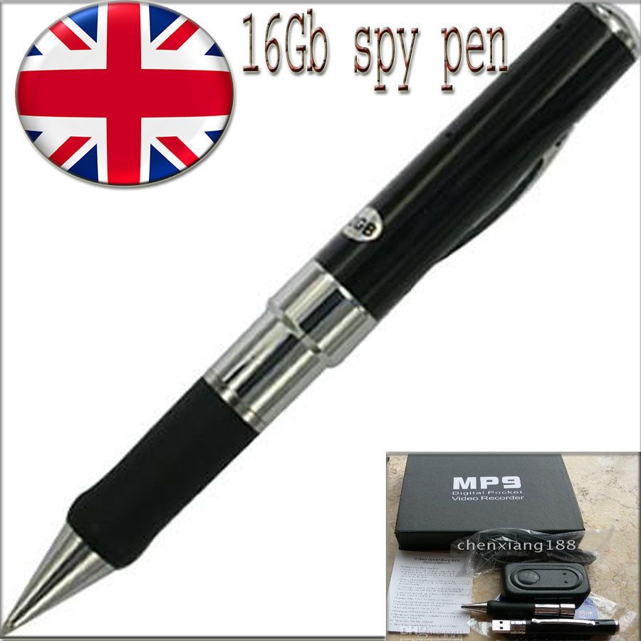 16GB SPY PEN CAM CAMERA VIDEO RECORDER HIDDEN RECORDER EQUIPMENT