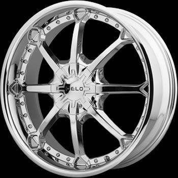 22x9 Chrome Wheel Helo HE871 5x4 5 5x4 75