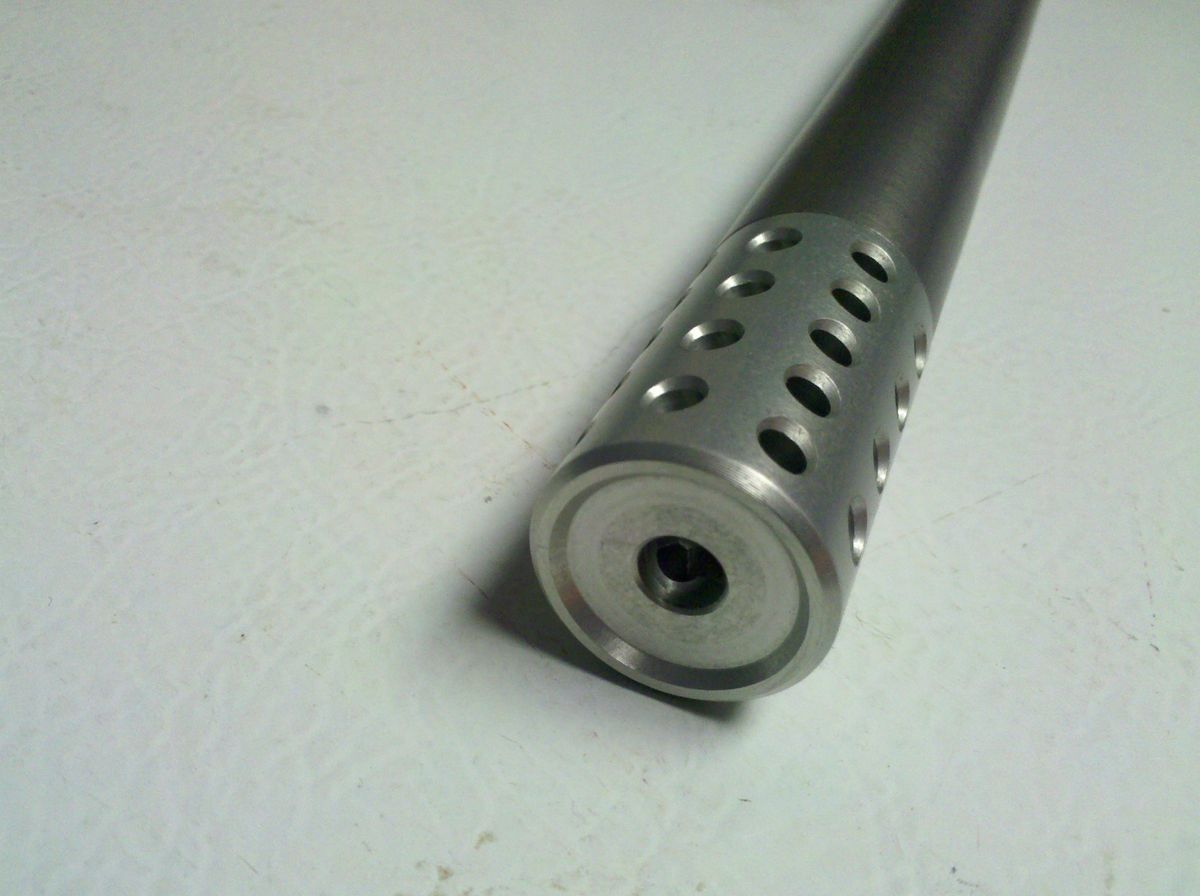 New Ruger 10 22 Stainless Aluminum Ultralight 920 Bull Barrel w Brake