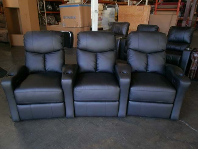 Berkline 13175 Tangiers 3 Seats Home Theater Seating