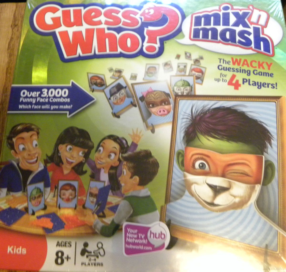 New Hasbro Guess Who Mix N Mash Game MixNmash