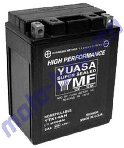 Yuasa YTX14AH BS Battery Honda CB750 Nighthawk CB 750 V45 650